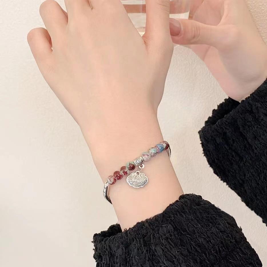Ceramic Elegant Handcrafted Beaded Bracelet Fashionable And Unique Accessory