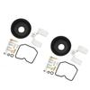2 Sets Carburetor Rebuild Fix Kit Carb Overhaul Fit for Kawasaki Vulcan 500 EN500 1991‑1995