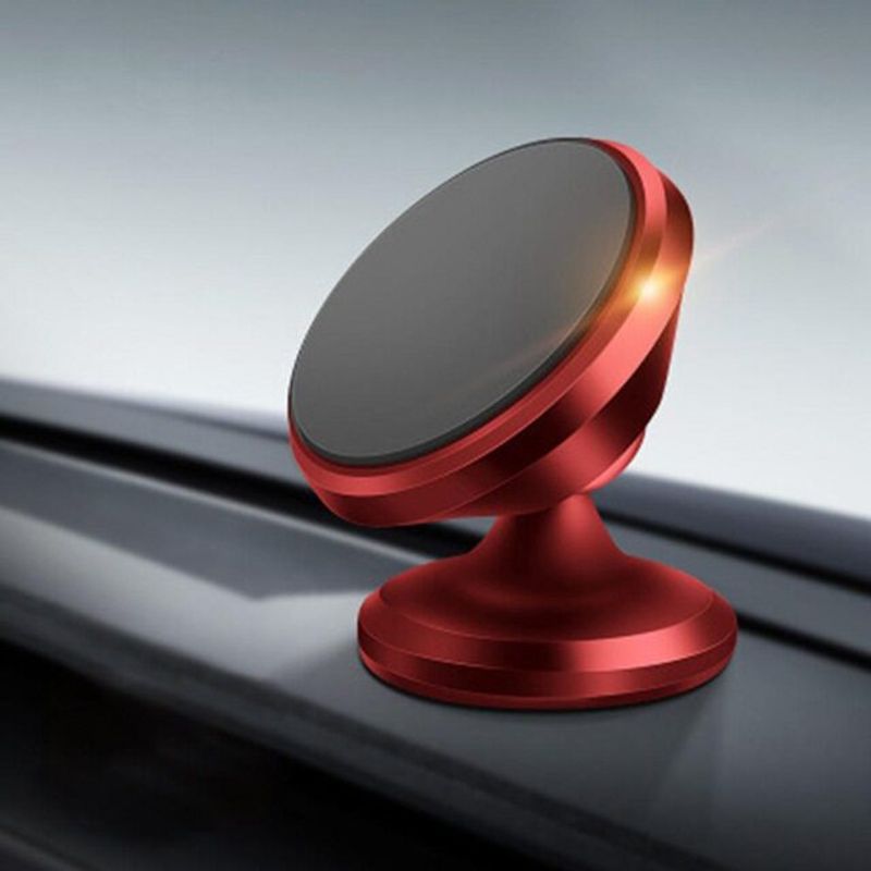 Car Mount Magnetic Holder for Car Air Vent Suction Cup Type Navigation Gadget Magnetic Phone Holder for Car