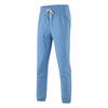 Pantalones casuales de exterior elásticos de cintura alta y color sólido con bolsillo