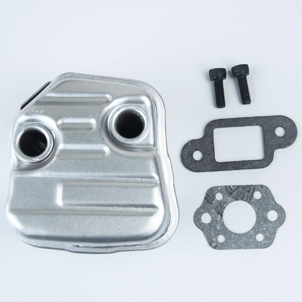 Exhaust Muffler Assembly Compatible with Multiple Chainsaw Models Including OEM 1139 140 Complete with Necessary Fasteners