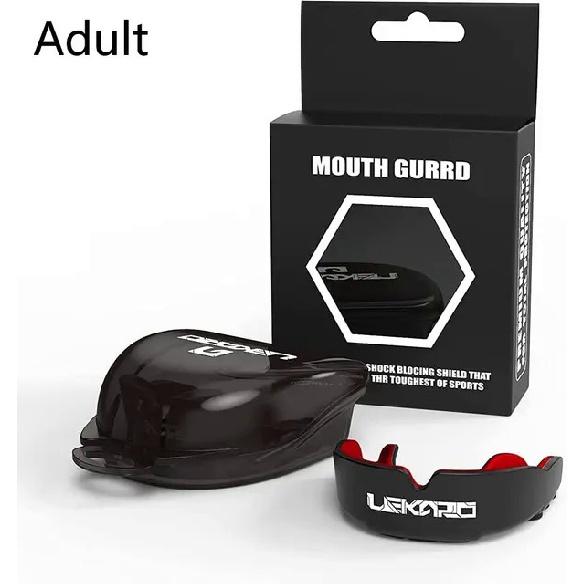 Adult Sports Mouthguard Muay Thai Boxing Teeth Protection Mma Fighting Mouth Guard Children Rugby Fight Training Braces