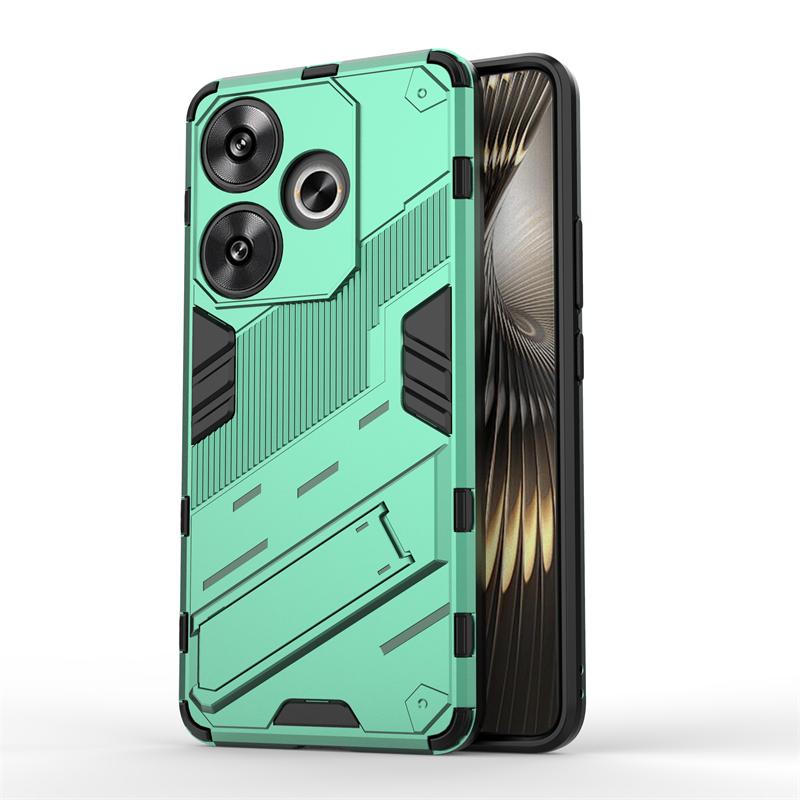 Phone Holder Case For Xiaomi Redmi Turbo 3 Case Bumper Anti-knock Armor Full Back Cover For Redmi Turbo 3 Case For Redmi Turbo 3