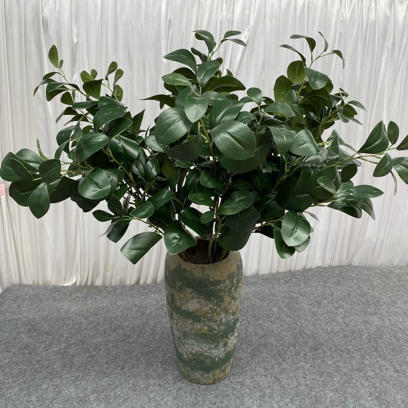 Künstliche Langblattige Jackfruchtpflanze für Heimdekoration und Foto-Requisiten