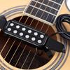 12 Hole Acoustic Guitar Pickup Sound Hole Pickup Magnetic Transducer with Volumes Tone Tuner Guitar Accessories
