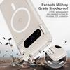 For Google Pixel 8 Pro Case Acrylic+TPU Clear Phone Cover Compatible with MagSafe