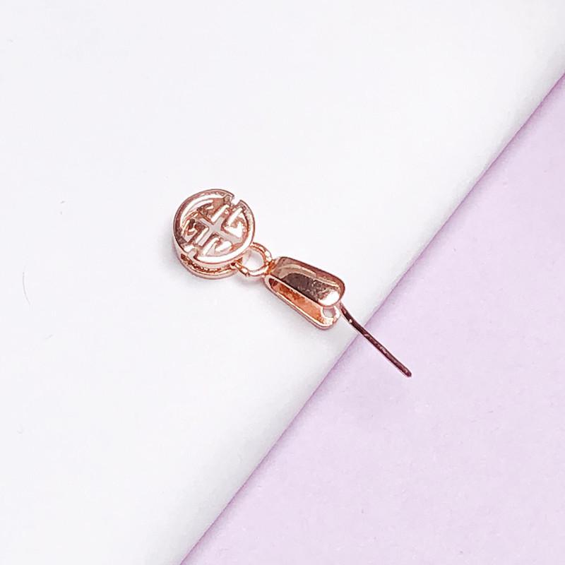 S925 Sterling Silver Medium Necklace Clasp Clip for Jade Pendant
