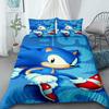 Cool Sonic Duvet Cover Set – Bedding Set, Duvet Cover for The Bedroom, Home Decor – Birthday Gifts for Kids and Teens