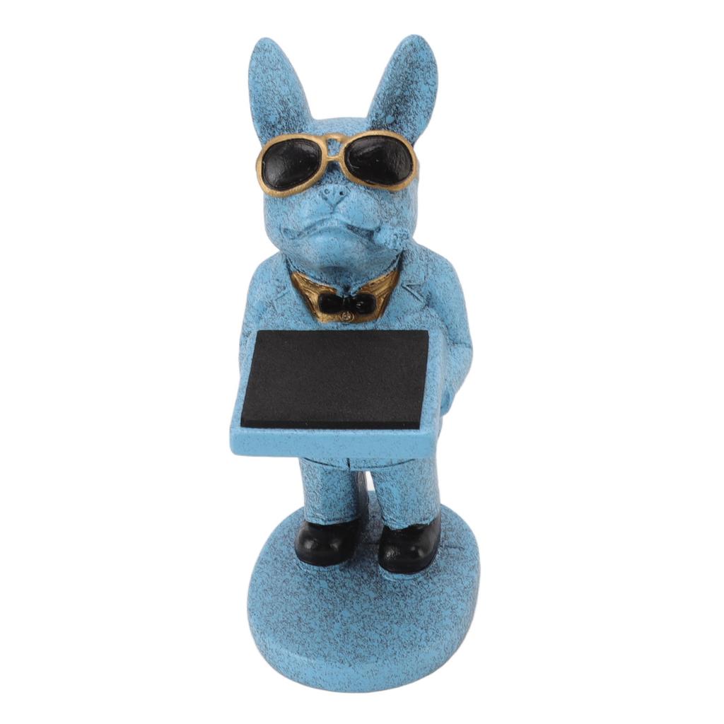 Harts Klockställ Handgjord Figurin Modell Dekorativt Klockvisningsställ för Hem L Lyckohund