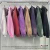 2026 Heren Retro Spuitverf Dubbele Rits Fleece Hoodie - Dik, Gewassen, Streetwear Stijl