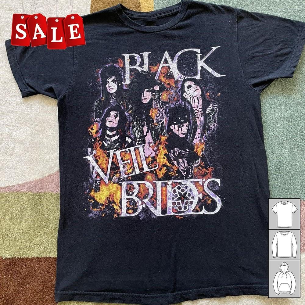 

New Vintage Black Veil Brides Band Gift For Fans Unisex All Size T-Shirt UH396 Unisex T-Shirt XXXXL