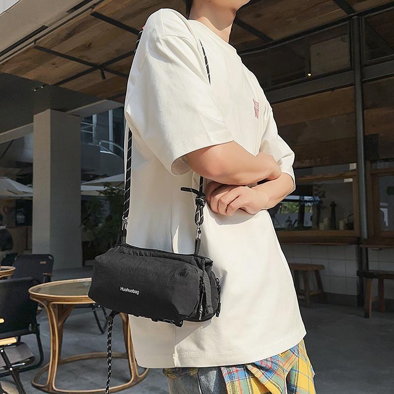Small Square Bag Women's Shoulder Bag Men's Sports Crossbody Bag
