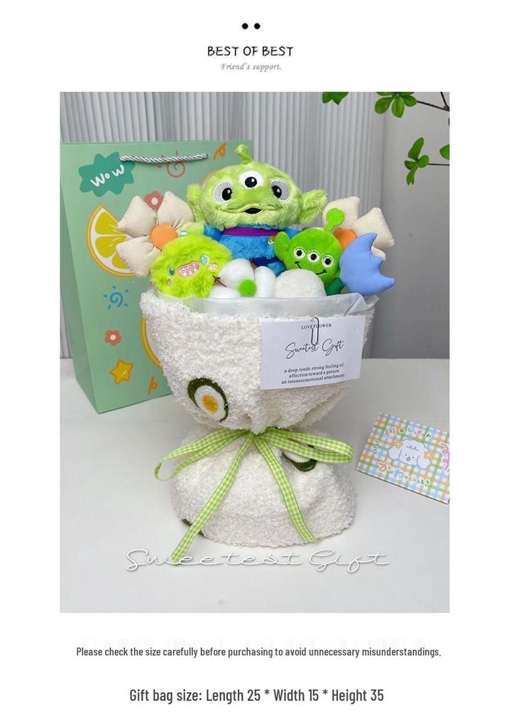 Kirby Plush Bouquet - Cute Gift for Birthday, Christmas, Girlfriend, or Best Friend