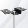 Audio Stand Ceiling Mounting Bracket for Safe Stable Iron Hook Hanging Plate Speaker Suspension Universal Speaker