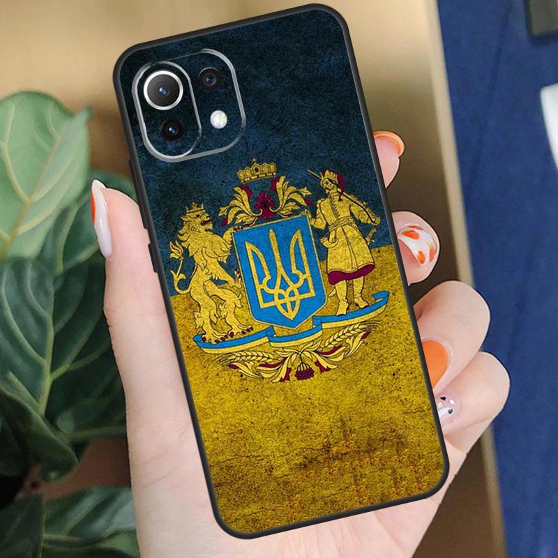 Ukraine Flag Case For Xiaomi 15 14 Ultra 13T 14T 15T Pro 17 Pro Max POCO X7 X5 X6 F5 F6 F7 F8 Pro Coque
