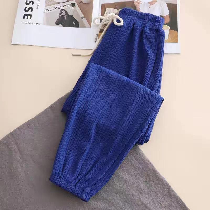 Girls' Mosquito Repellent Pants Thin Summer Clothes for Children Ice Silk Pants for Girls Long Pants for Summer