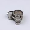 2Pcs Stainless Steel Strengthens European Style Hose Clamp Exhaust Circular Air Water Pipe Clip Sealing Welding Repair Tool