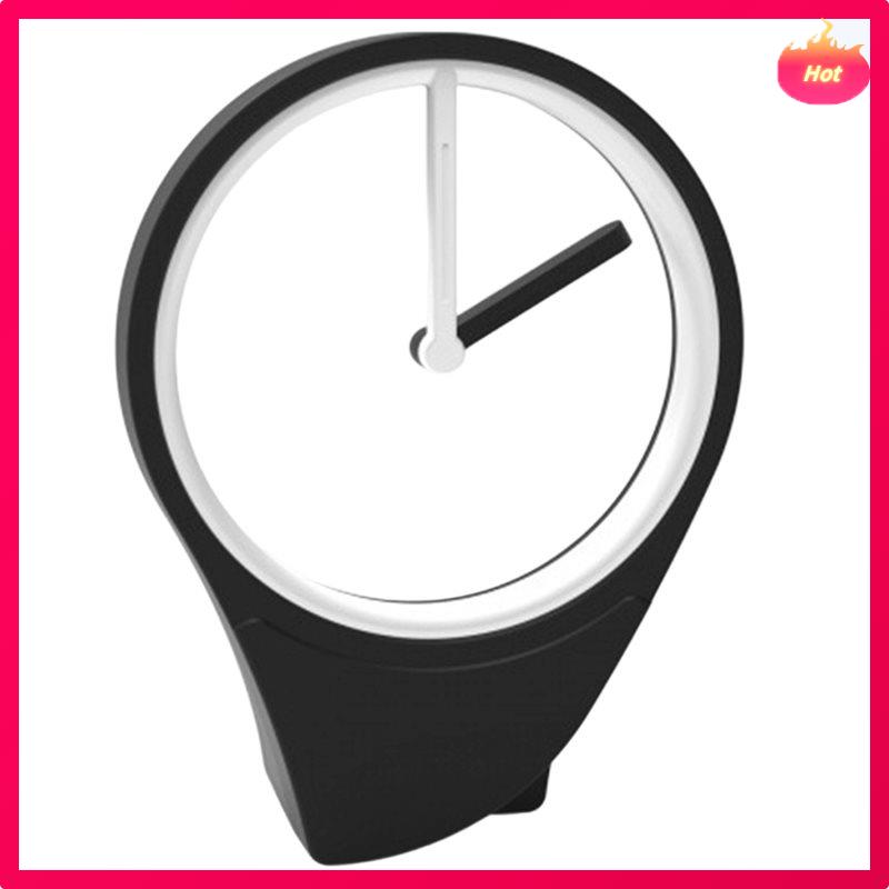 Floating No Dial Clock Minimalist Desktop Design Ornament Modern Aesthetic Home Decor For Office Living Room Gift