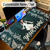 Large Mouse PadLana Del Rey Custom Name Text Personalized Desk Mat Non Slip Gaming Pad