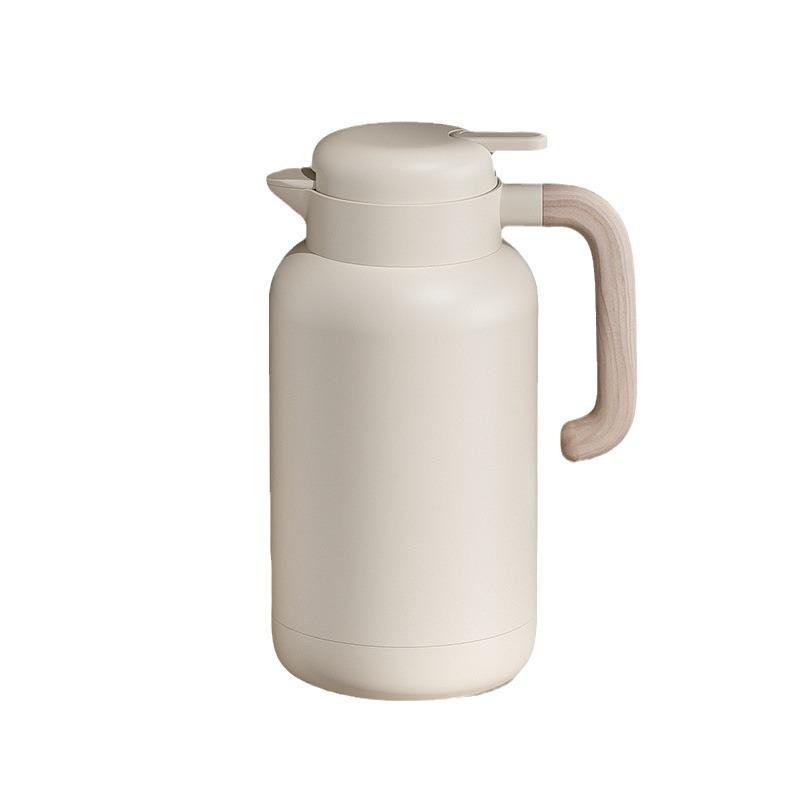 Insulated Glass Liner Thermos Flask - Large Capacity Kettle for Kitchen and Living Room.