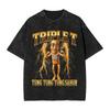 Funny John Pork Meme Vintage John Pork Bootleg T Shirt For Men Pure Cotton Fun Tshirt O Neck  Tees Short Sleeve Tops Plus Size