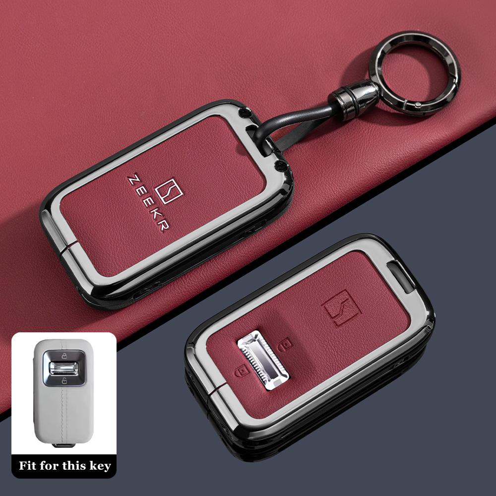 Étui Porte-Clés de Voiture Pour Zeekr 9X Ultra Max Porte-Clés Housse de Protection Télécommande Sac Coque Support Accessoires Fob