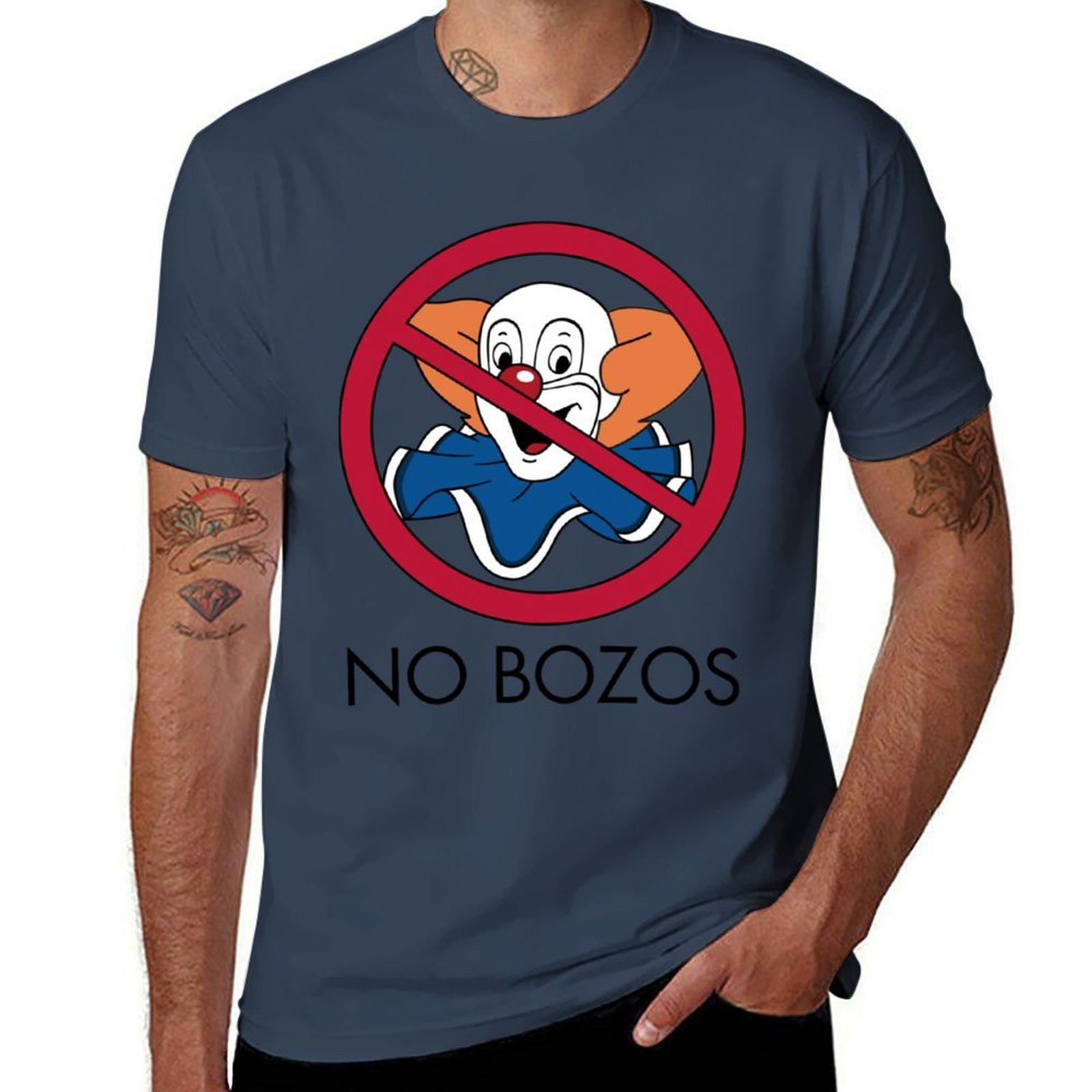 No Bozos TShirt Thanksgiving Day Tee Top S