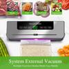 Electric Vacuum Sealer Machine Dry/Wet Food Packaging Vacuum Sealing Bags Food Storage Vacuum Packaging Machine for Kitchen
