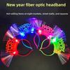 LED Glow LED Glow Hair Bands Photographic Headwear New Year Headdress  Decorations