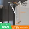 1 יחידה 80N/100N/120N צירים לרהיטים תמיכה לפתיחה וסגירה רכה (Soft Close) 1 יחידה הידראולית להרמת דלתות רהיטים שקטה לארון מטבח