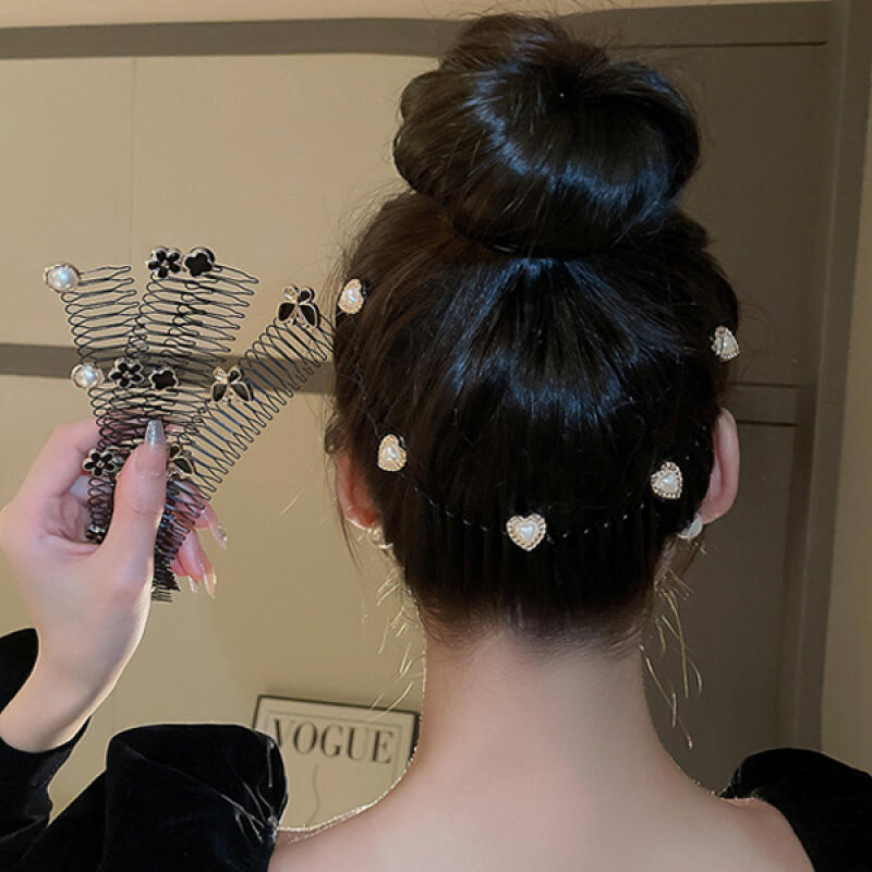 Tintin s remaining hair fixed, innocent and cute spring hairpin Option 2