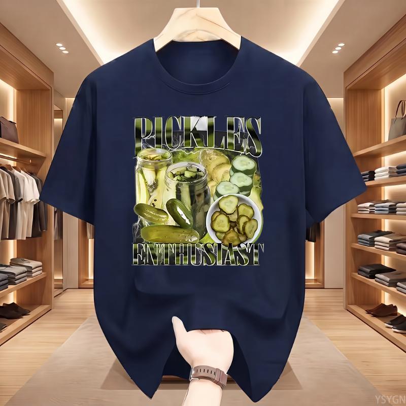 Vintage Pickle Enthusiast Funny Meme T Shirts Women Fashion 90s Graphic T-shirt Tees Women T Shirt Clothes
