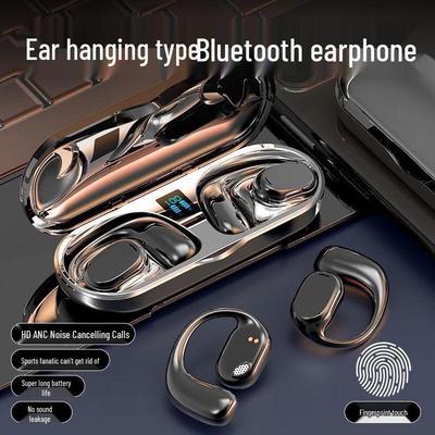 JS270 Sports Ear-Hook Bone Conduction Bluetooth Earbuds, Non-In-Ear Design, Long-Wear Comfort, Noise Cancelling Calls