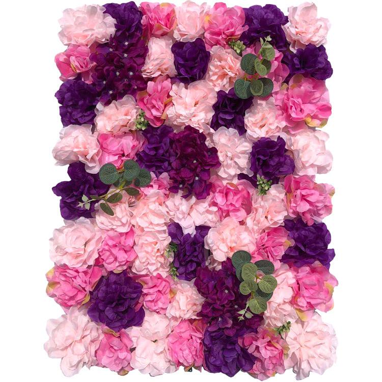 Simulated Flower Wall Rose Wall Photography Floral Props Fake Flower Silk Wedding Decoration Background Wall Atmosphere Durable