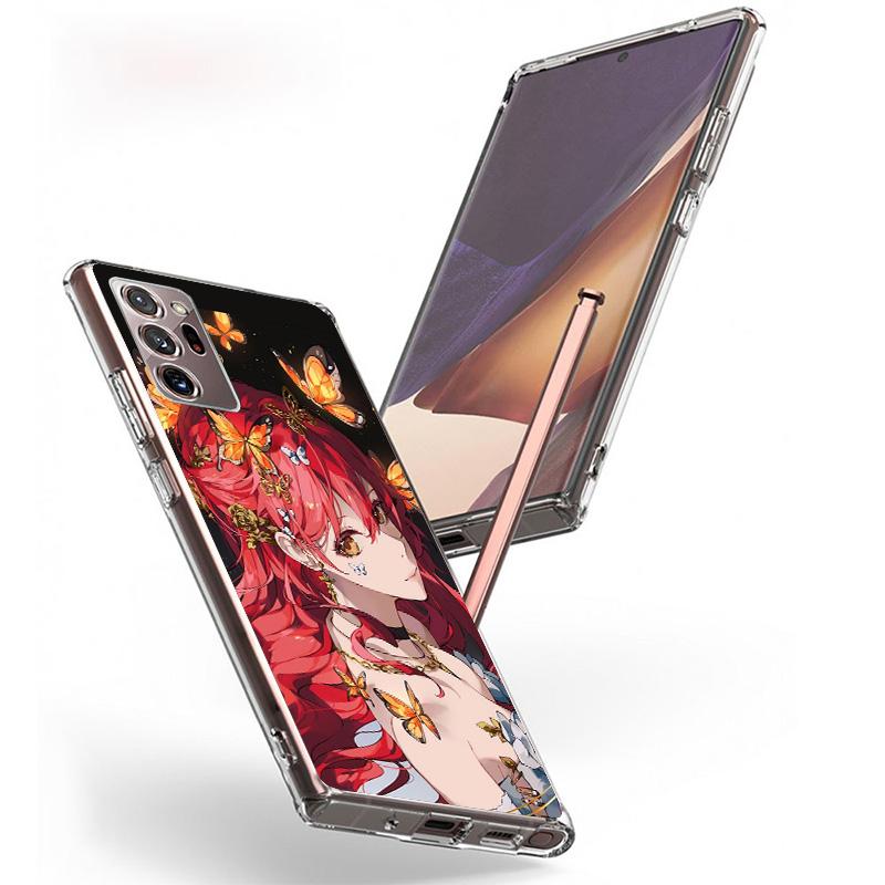 Honkai Star Rail Himeko Phnoe Case for Samsung Galaxy S26 S25 Edge S23 S24 Ultra S22 Plus S21 S20 FE Unique Cover Soft Coque Gal
