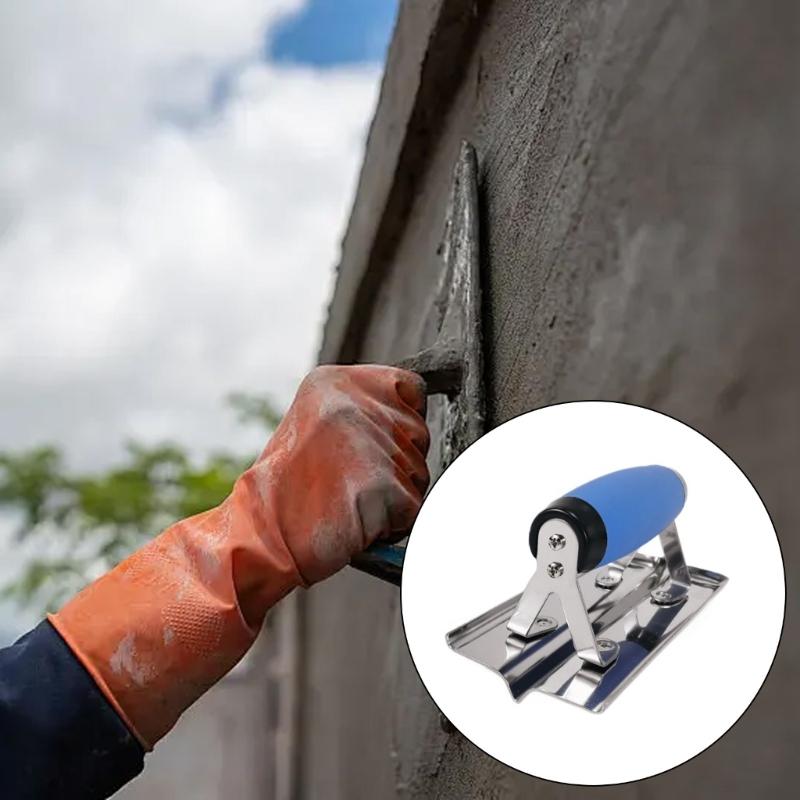 Rustproof Corner Scrapers Concrete Hand Edger Sharply Curved Edges For Precise Wall Restoration On Flat Curved Surfaces