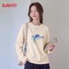Baleno Women's Pure Cotton Long Sleeve Graphic T-Shirt