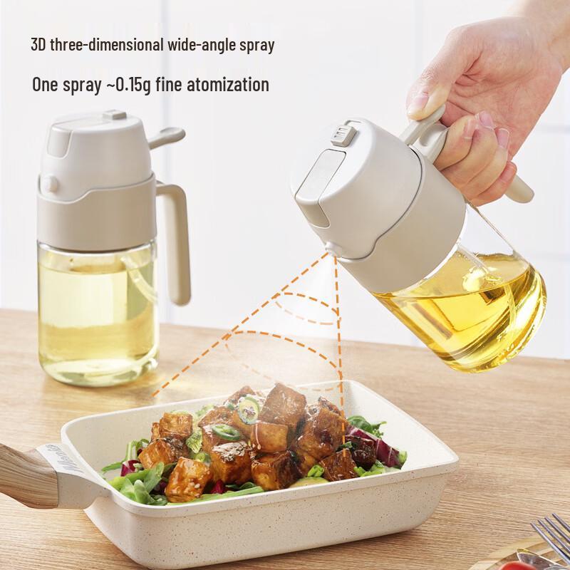 SMVP Leak-Proof Glass Oil Dispenser Bottle