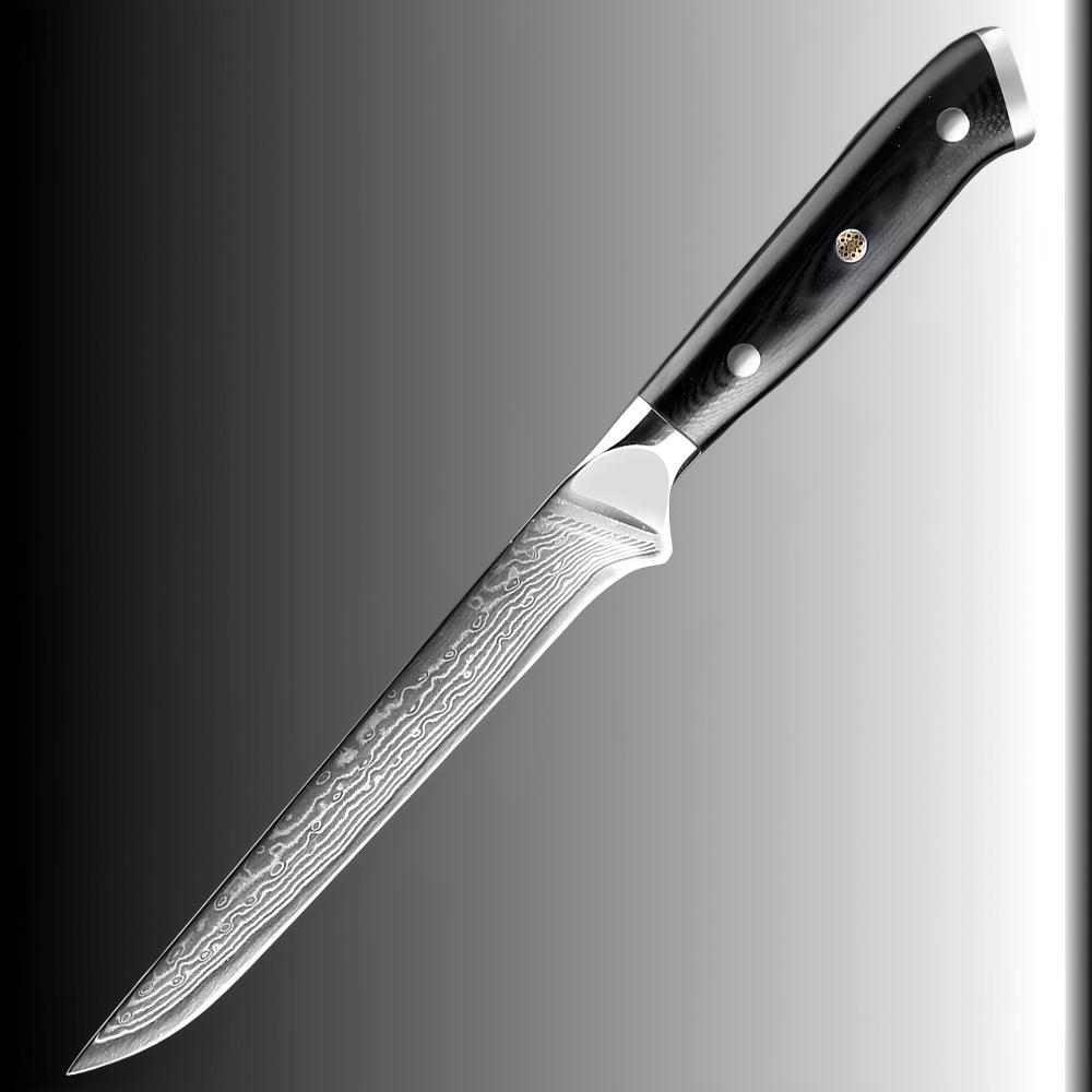 6" Inch Damascus Boning Cleaver Knife Set 67 Layer Damascus Japanese Knives Butcher Knife Professional Full Tang Filleting Meat