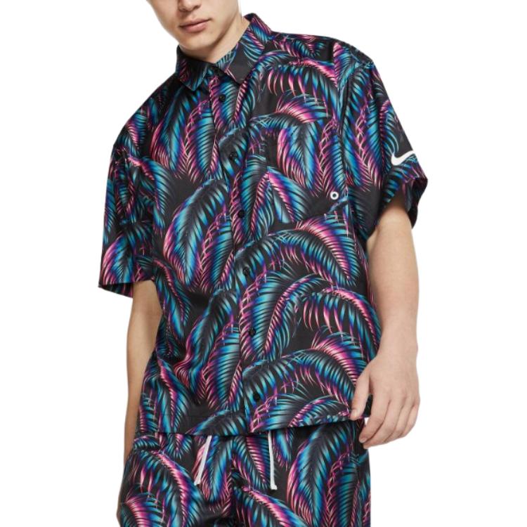 Nike Loose Fit Polo Fashion Short Sleeve Shirt Men shirts CK0520-010 S
