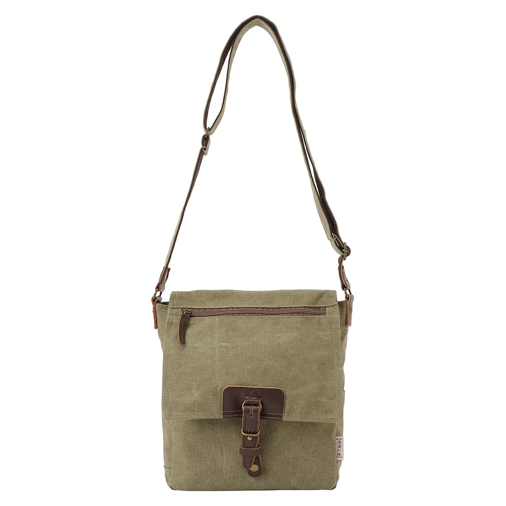 Hanpu Kobo Canvas Shoulder Bag for Men and B5 3x95cm Women, Crossbody, Size, (Khaki)