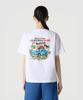 UMBRO [Quick-Dry] Diamond Escape Car Fresh Short Sleeve T-Shirt White Ur223Crs59 (A Type)