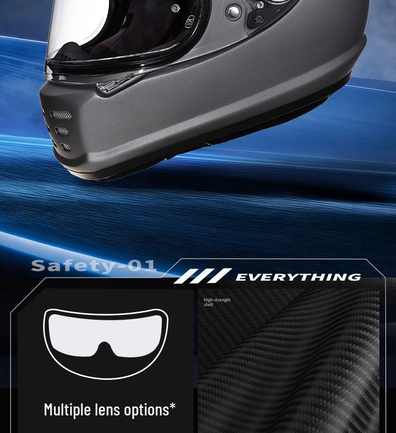 Certified Retro Fiberglass Full Face Helmet for Kids' Motorcycles and Scooters
