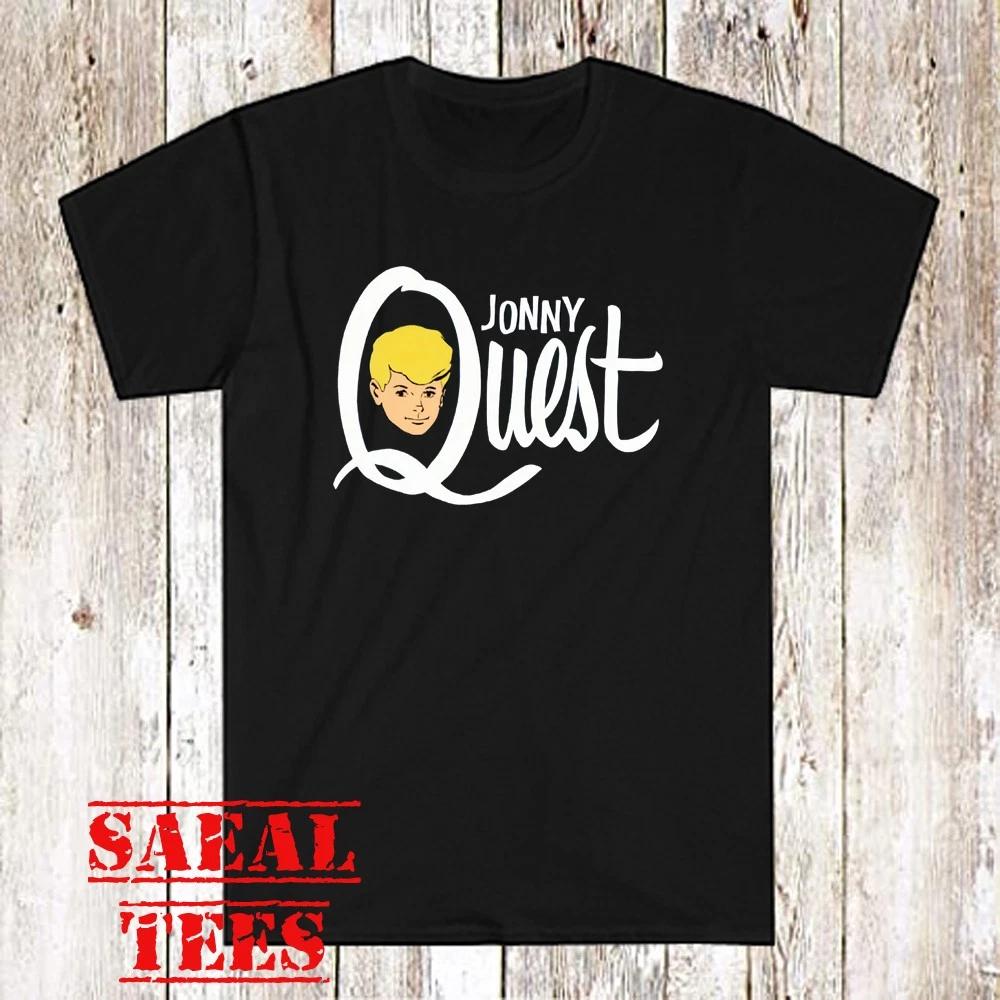 Jonny Quest Men s Black Size S-5XL XXXL