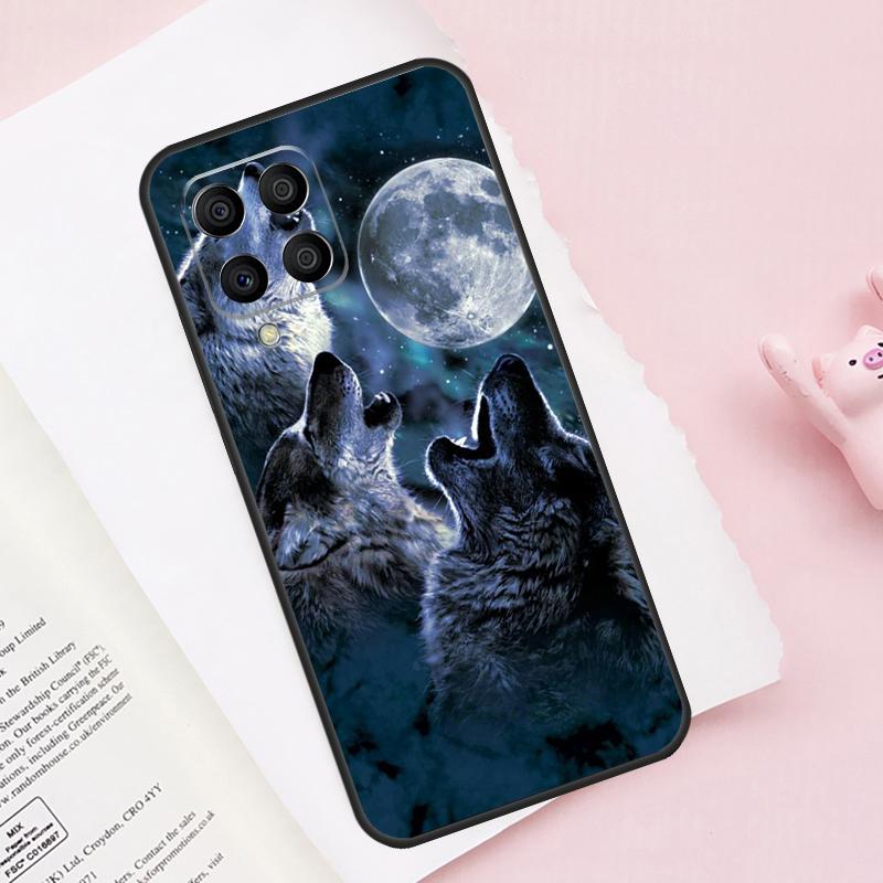 Animal Wolf Galaxy For Samsung Galaxy M23 M33 M53 M13 M11 M51 M14 M34 M54 M20 M30s M12 M52 M15 M55 M32 Case