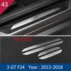 For BMW 3 4 Series 3GT F30 F32 F34 Car Styling Interior Gearshift AC CD Button Panel Door Armrest Decoration Cover Trim Sticker MQHWD1