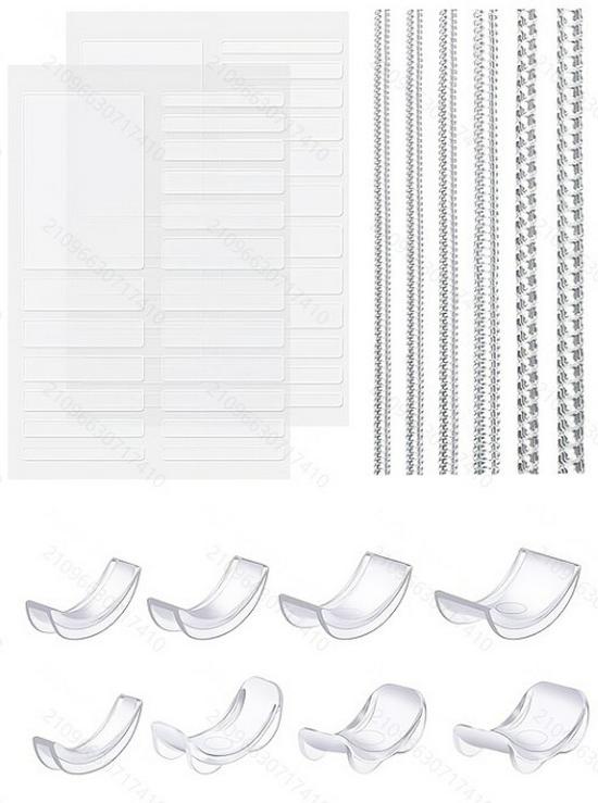 Transparent Invisible Ring Sizer: Spring Wire Acrylic Spacer for Oversized Rings