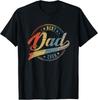 Retro Vintage Best Dad Ever Father Daddy Father's Day Gift T-Shirt Unisex T-Shirt