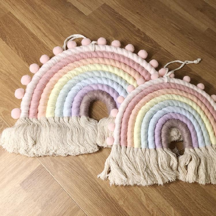Rainbow Wall Hanging Modern Home Decoration Hanging Iridescent Embellishment