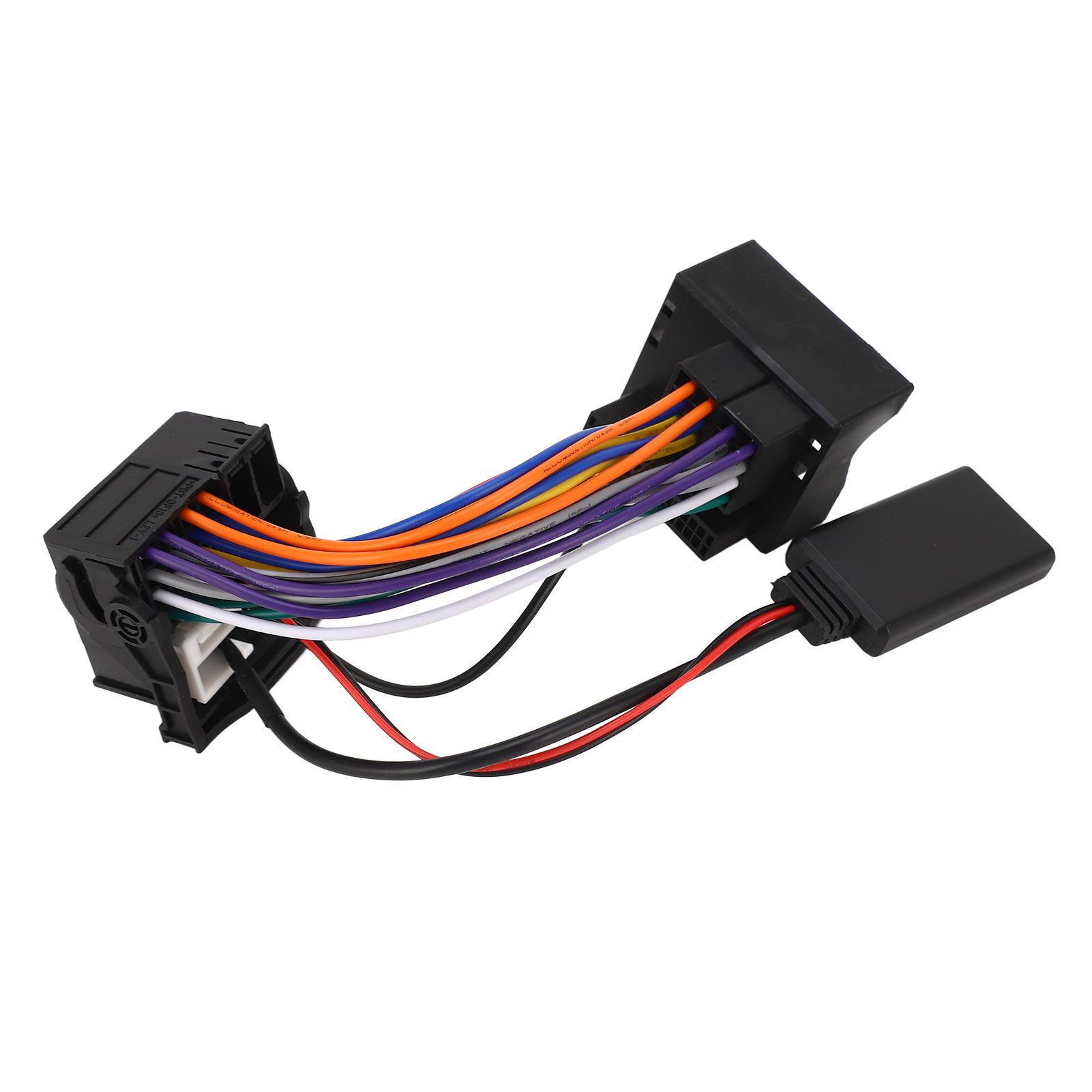 

Bluetooth 5.0 Радио Aux Кабель 16 Pin Замена для W169 W245 W203 W209 W164 Bluetooth Стерео Aux Адаптер Bluetooth AUX Адаптер